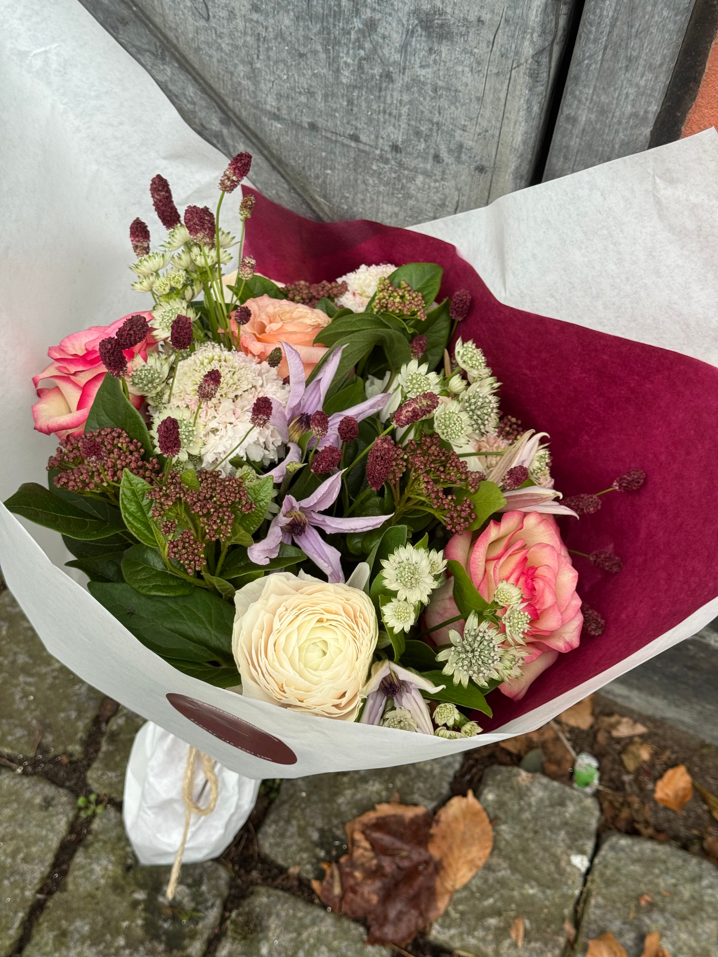 Klassisk vinterbuket